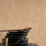 Обои - Casadeco - WOODS - Woods meleze - Noisette (арт. 85992336)