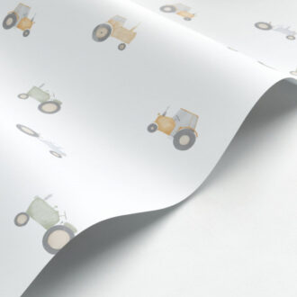 Обои - Casadeco - ONCE UPON A TIME - Vintage tractor - Naturel (арт. 88361974)