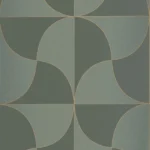Обои - Casadeco - ALCHIMIE - Virevolte - Vert taiga (арт. 89937777)