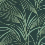 Обои - Casadeco - BABYLONE - Samarra - Bleu paon (арт. 89726788)