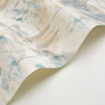 Обои - Casadeco - RIVERSIDE 4 - Sila - Beige mastic / bleu paon (арт. 89556174)