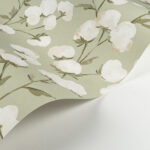 Обои - Casadeco - SOLIFLORE - Cotton flower - Ardoise (арт. 200299515)