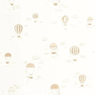 Обои - Casadeco - ONCE UPON A TIME 2 - Balloons in the clouds - Camel (арт. 200851441)