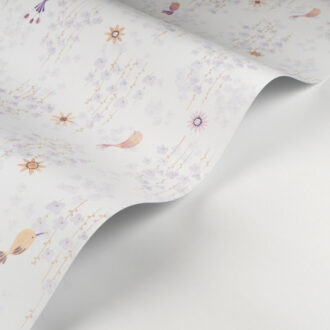 Обои - Casadeco - ONCE UPON A TIME 2 - Tropical birds - Vert amande (арт. 200787117)
