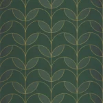 Обои - Casadeco - ANNEES FOLLES - Mistinguett - Vert empire (арт. 201027682)