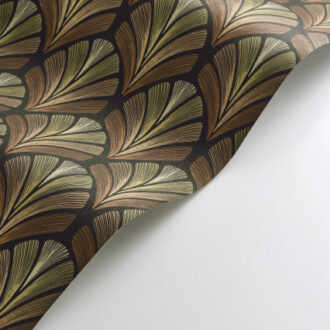 Обои - Casadeco - ANNEES FOLLES - Folies st james - Vert olive (арт. 201057873)