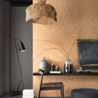 Обои - Casadeco - SO COLOR 4 - Oxyde ceramica - Bleu grise irise (арт. 29116543)