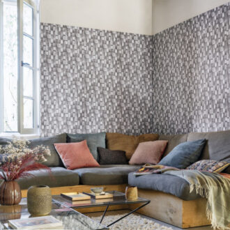 Обои - Casadeco - SO WHITE 4 - Idylle opale - Gris (арт. 83849119)