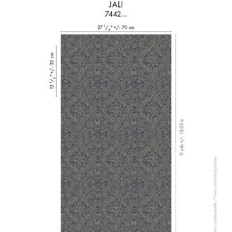 Обои - Casamance - Jali Bleu - 74420438
