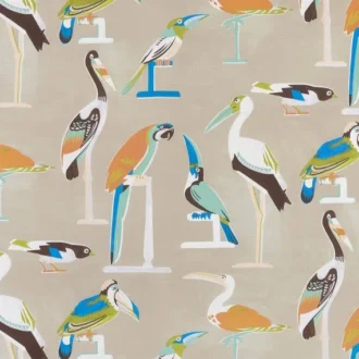 Обои - Pierre Frey - 
LES OISEAUX PERCHES Sable - FP768002